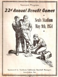 1954: 22nd Annual Nealon Benefit Games Seals Stadium