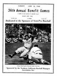 1968: 36th Annual Nealon Benefit Games Golden Gate Park