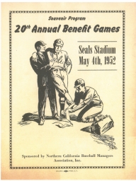 1952: 20th Annual Nealon Benefit Games Seals Stadium